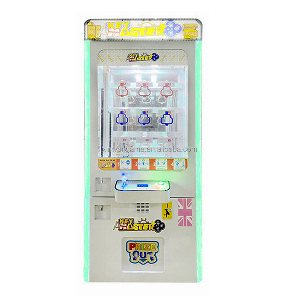 Arcade Prize Vending Machine - ラッキーキーマスター 9/15ホール アーケードゲーム機 ミニコインプッシャー 景品販売スキルゲーム 引き出物機能付き