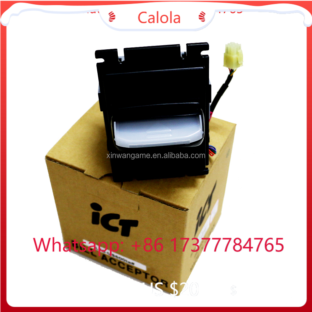 Bill Acceptor Vending - ICT L70紙幣識別機付きマネーボックスアーケードキャビネット、紙幣受取機、コインまたはミニ自動販売機