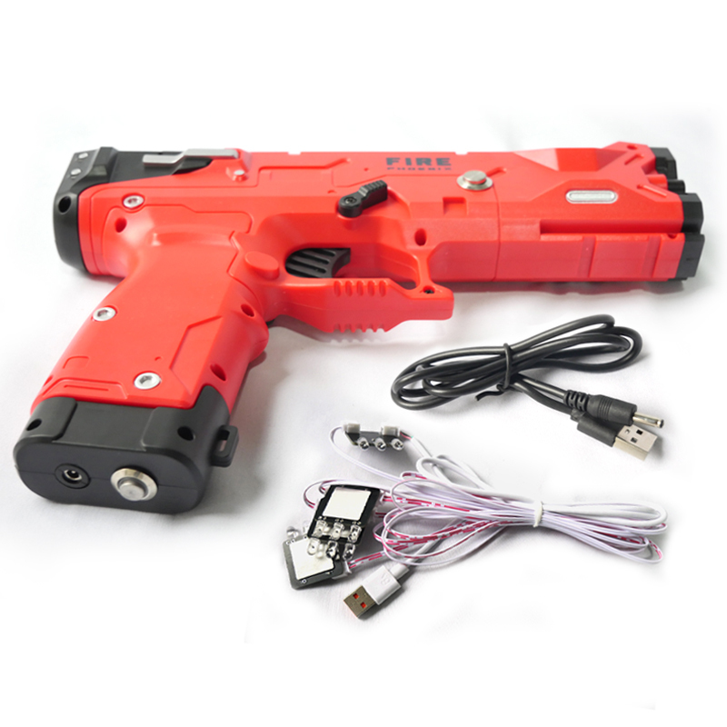 GUN4IR ワイヤレス電磁ライトガン リコイル機能付き P - Gun Shooting Arcade のレビューと価格
