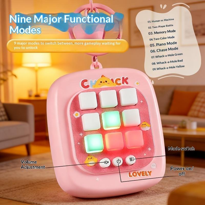 1台の電子式ティックタックトーゲームキーホルダー、ミニハンド - Whack A Mole Arcade のレビューと価格