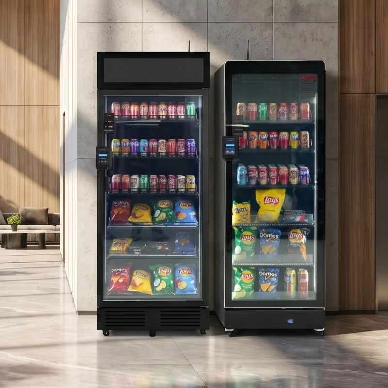 スマートリテールキオスク自動販売機タッチディスプレイキャッシ - Commercial Vending Machine のレビューと価格