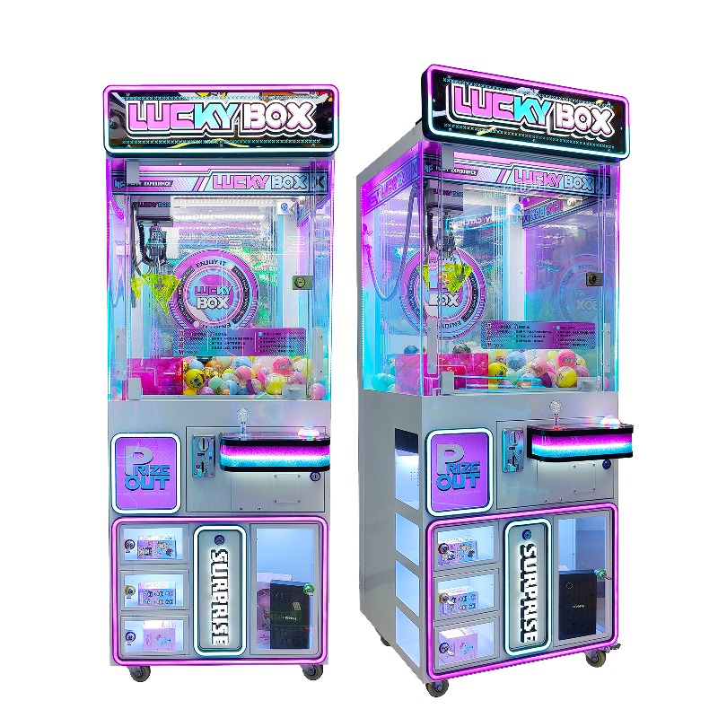 カスタム25インチ業務用クレーンゲーム機、コイン式、ラッキー - Bill Acceptor Vending のレビューと価格