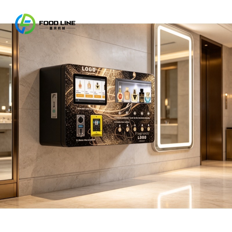 コイン式香水自動販売機工場供給、屋内商業モール向け完全な紙幣 - Bill Acceptor Vending のレビューと価格