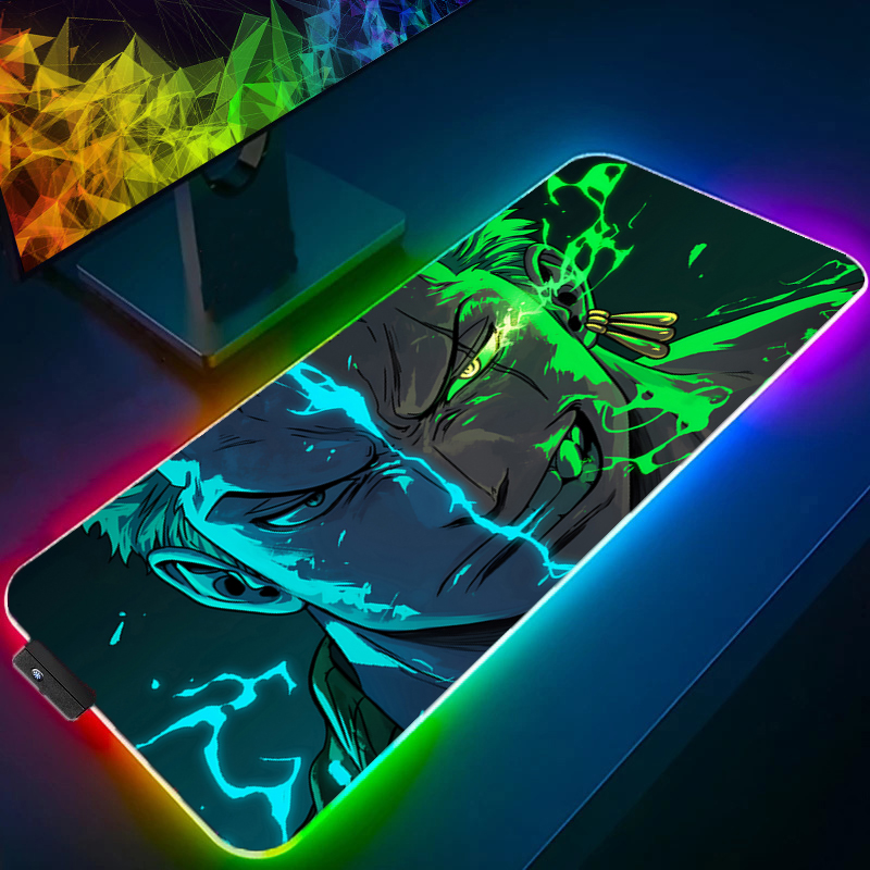 ワンピースゾロマウスパッド RGB ゲームアクセサリー Ga - Arcade No のレビューと価格