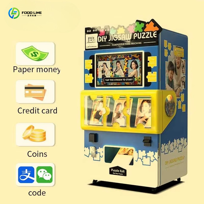 ジグソーパズル自動販売機、QRコードとコインで支払えるスマー - Vending Machine Qr Code のレビューと価格