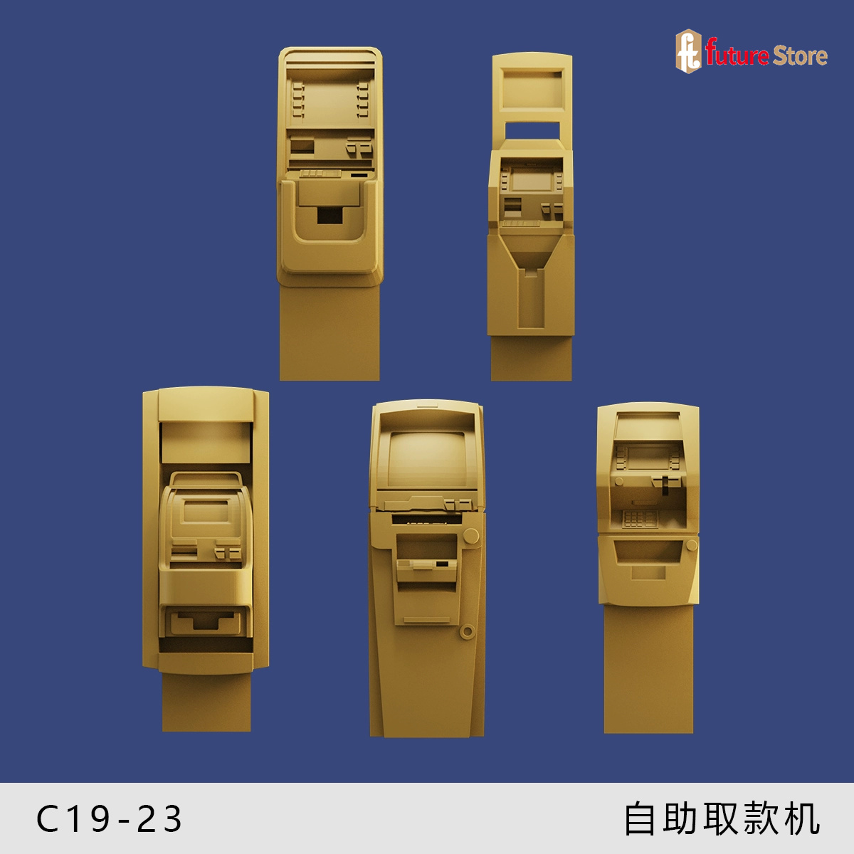 3D プリント 1/64 アーケードゲームセルフサービス A - Arcade Toy Vending Machine のレビューと価格