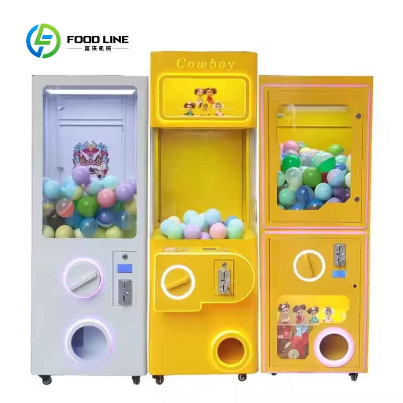 カスタマイズ可能な業務用コイン式ガチャガチャ自動販売機、モー - Arcade Toy Vending Machine のレビューと価格