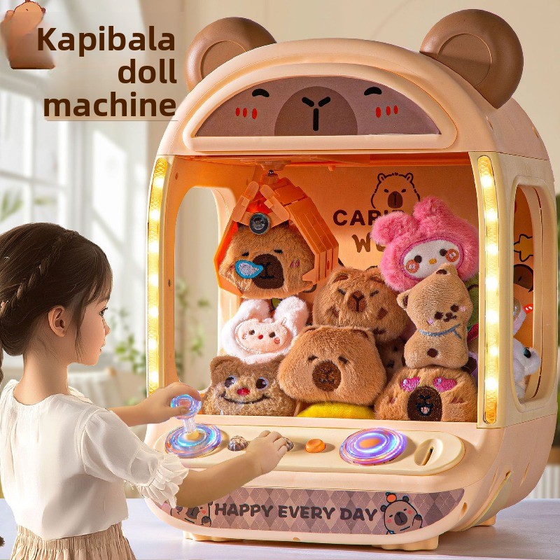 DIYドールマシン 子供向けコイン式ゲーム ミニクレーンゲー - Claw Crane Machine のレビューと価格