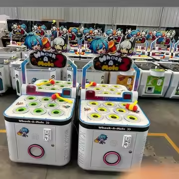 2人対戦型子供向けコイン式モグラ叩きアーケードゲーム機、ハン - Whack A Mole Arcade のレビューと価格