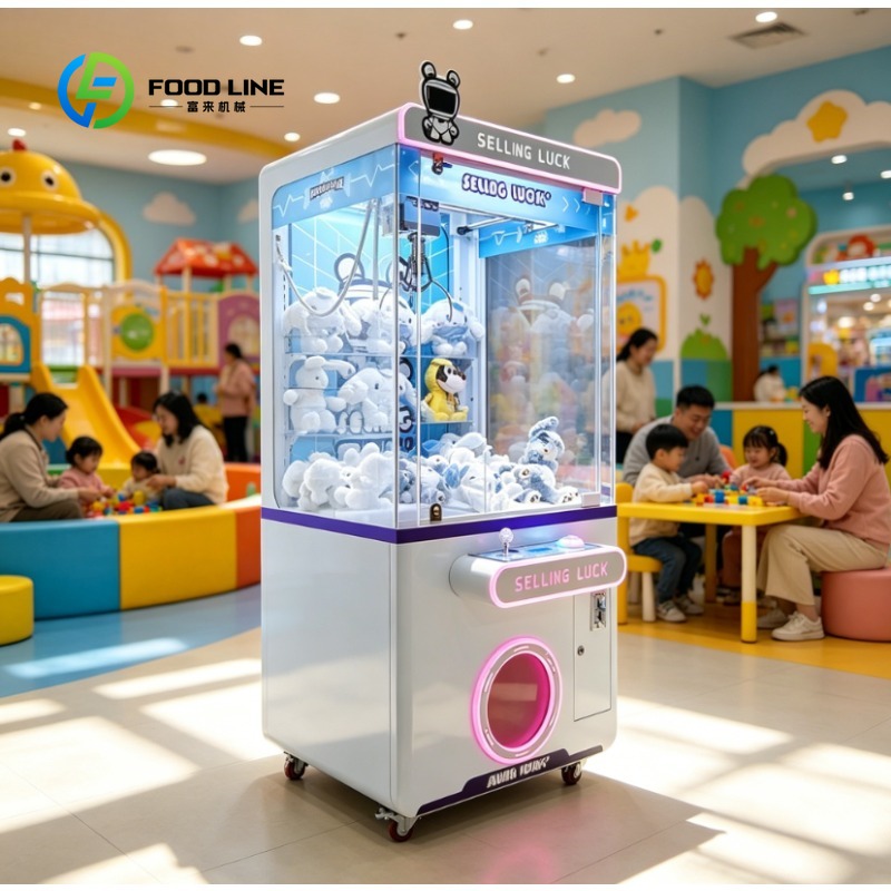 カスタムコイン式メタルクレーンゲーム機、ぬいぐるみ販売アーケ - Arcade Toy Vending Machine のレビューと価格