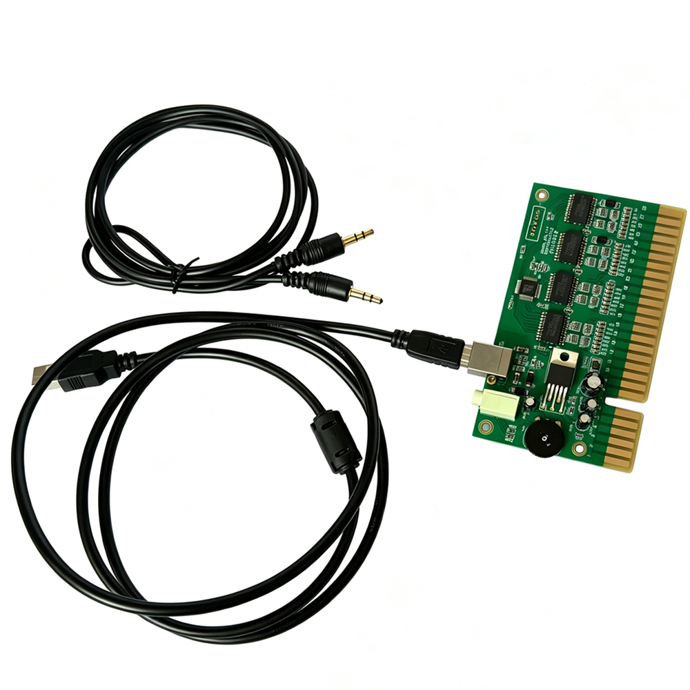 USB機能付きステンレス製PCジャマコンバーターボード 英語 - Usb Game Board Jamma のレビューと価格